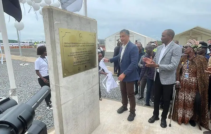 Moxico Leste ganha central solar de 25.4 megawatts de energia