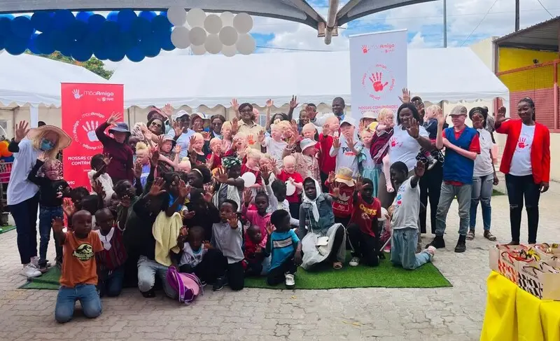 TAAG realiza acção social de inclusão no Cunene