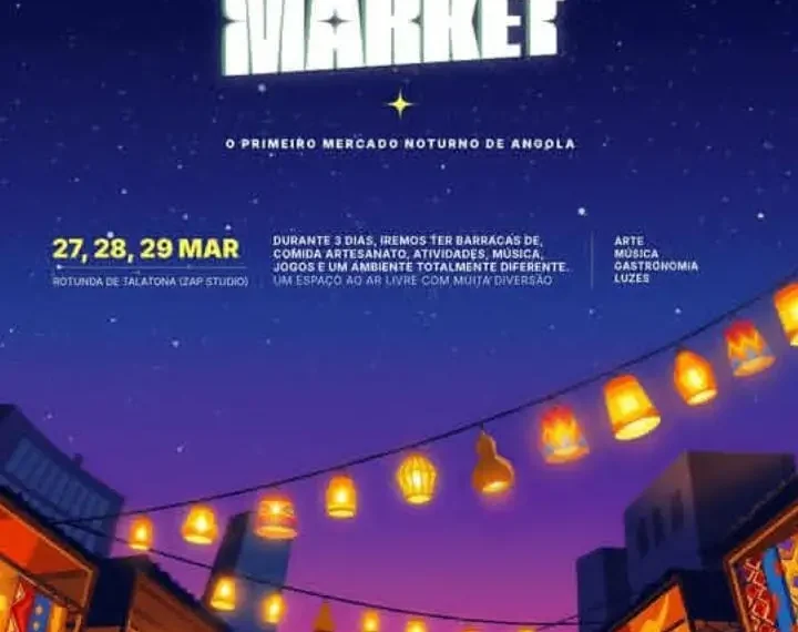 Mercado nocturno lançado no fim deste mês em Luanda