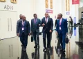 Comitiva angolana em Kigali, Rwanda