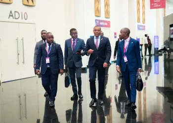 Comitiva angolana em Kigali, Rwanda