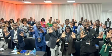 Grupo de clientes corporativos do BFA em formação