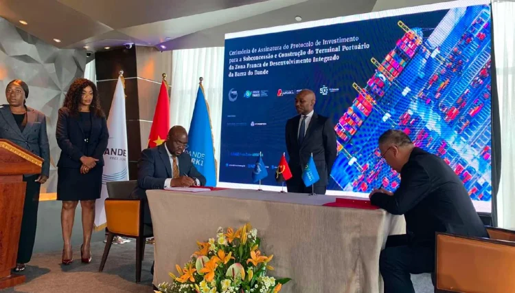 Angola atrai 900 milhões para novo pólo logístico