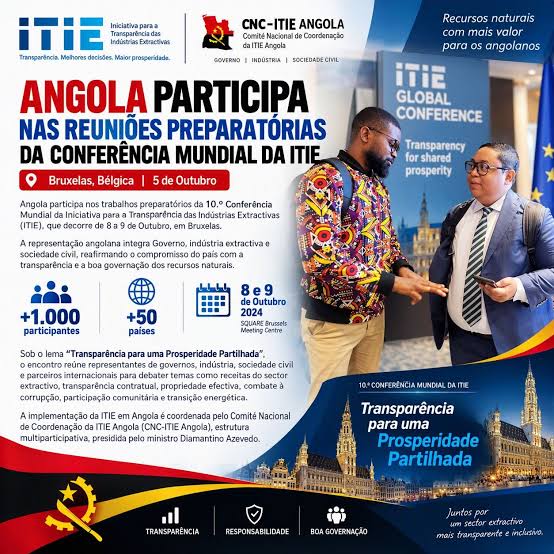 Transparência das Indústrias Extractivas preenche dia de países lusófonos em vésperas da conferência da ITIE em Bruxelas